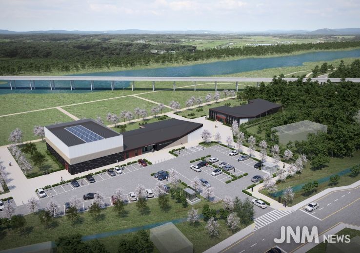 청성 청산 생활SOC복합화사업-근경 조감도