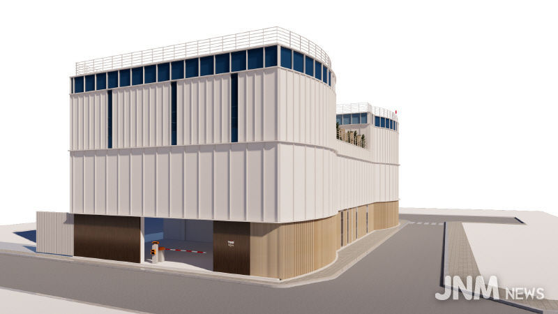 충북 음성에 들어 설 TSID 금고 조감도(좌측면)