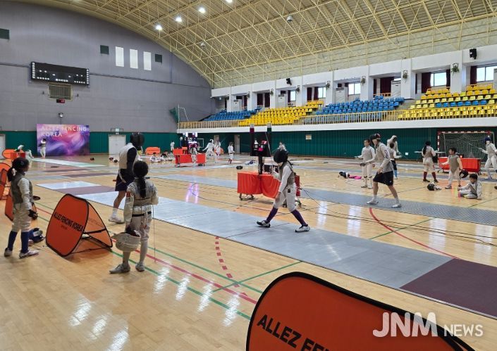 한림체육관 펜싱팀 전지훈련