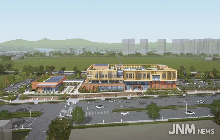 신축 장성군 보건소 조감도