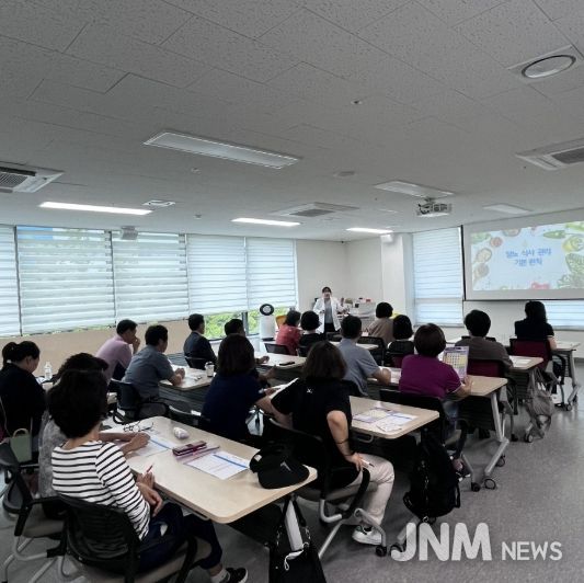 ‘혈당 급상승 예방 프로젝트’ 이론 교육