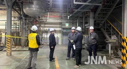 나주소방서, 관내 중점관리대상 LG화학 나주공장 화재안전점검