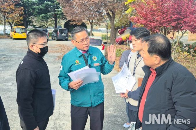 문석주 의원, 북구 산업로 내 지선관로 부설공사 관련 현장점검