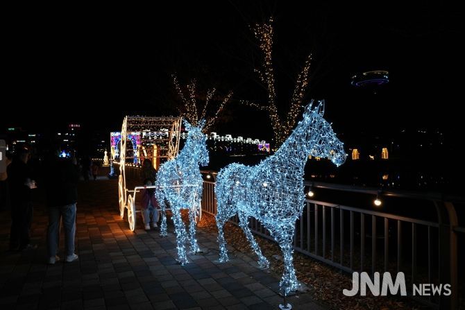 빛가람 빛정원 페스타 ‘빛의 마차’