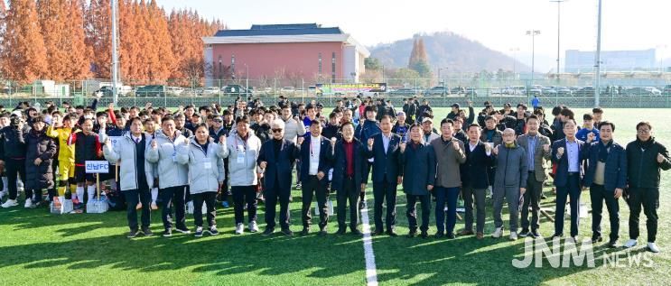‘2025 진주시체육회장배 축구대회’ 성황리에 개최