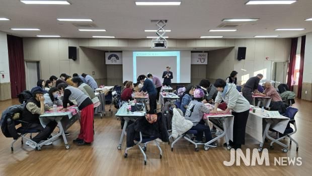 양평군종합자원봉사센터, 손 마사지 전문봉사단 역량 강화 나서