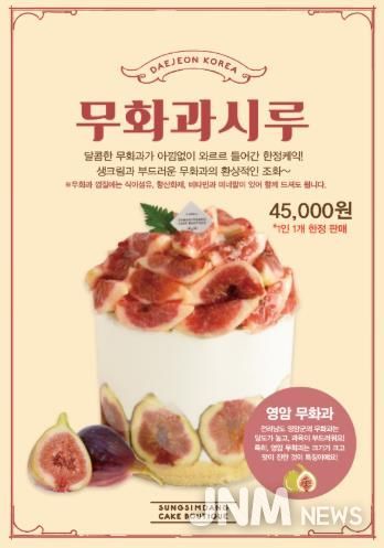 영암군 로코노미 성심당 무화과시루 홍보물