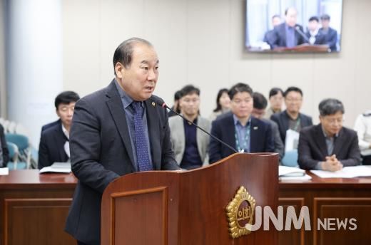 강정일 전라남도의원, 전라남도 도시계획 조례 개정안 대표발의