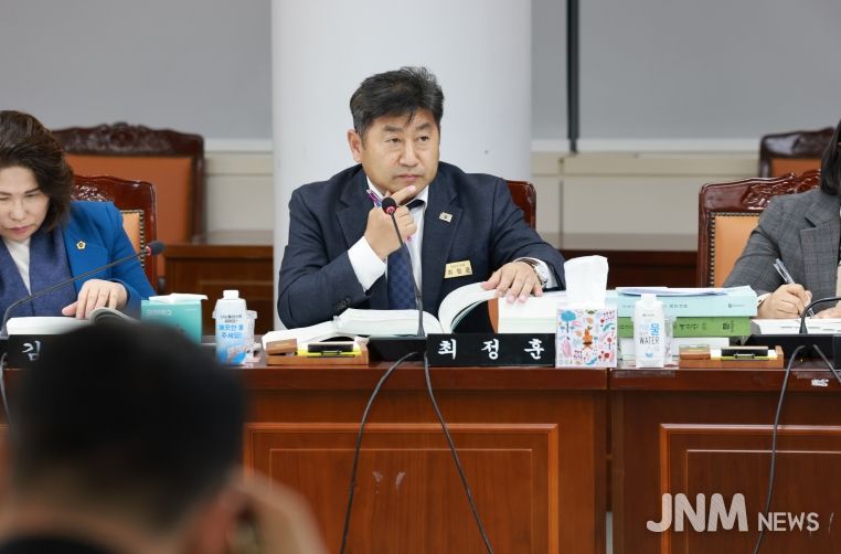 최정훈 전남도의원 “통합 대학 지원 대폭 감소, 지역 축소 우려”