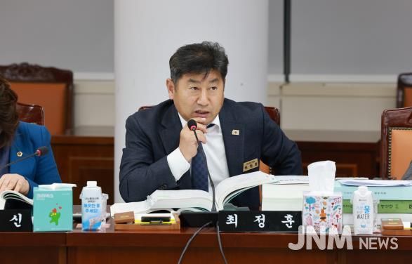 최정훈 전남도의원 “성인지예산서ㆍ성과보고서, 평가체계 기능 사실상 상실”