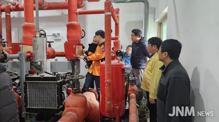 자연휴양림 소방교육 훈련