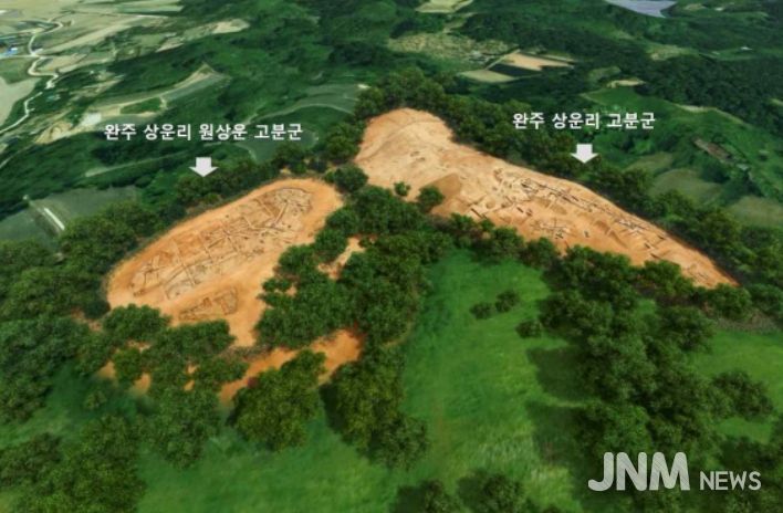 완주 상운리 원상운 고분군, 상운리 고분군 3차원 입체화(3D 모델링)