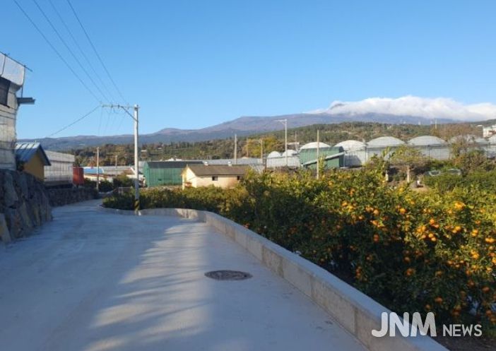강정지구 밭기반 정비사업 준공
