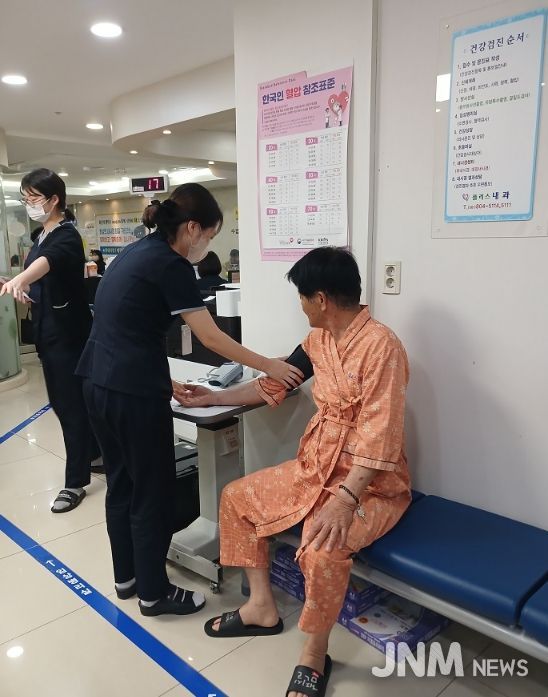 순천시 송광면, 댐주변 주민 건강검진 지원