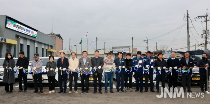 ‘청소면 불러보령’ 공공형 택시 개통식