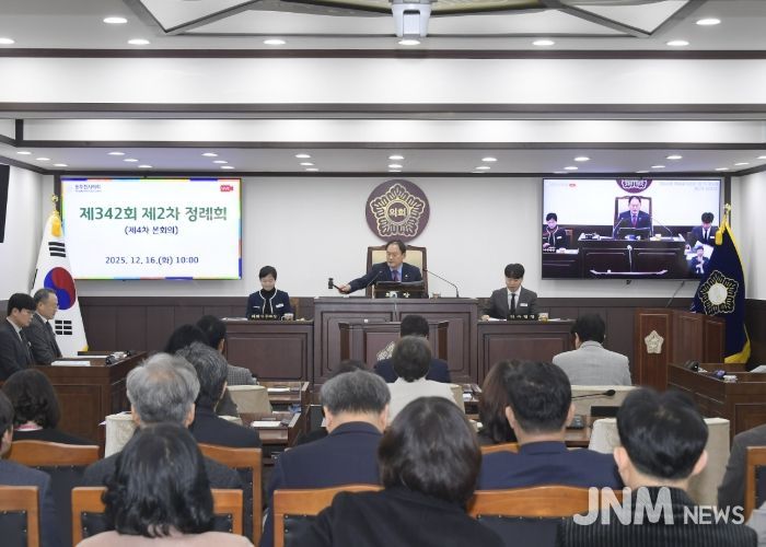 제342회 동두천시의회 제2차 정례회 폐회