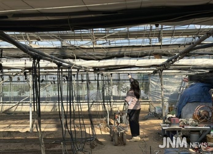 겨울철 화재 예방 대비 시설하우스 점검 실시