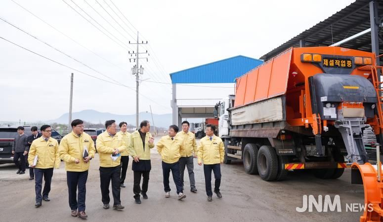 안성시, 여름철(호우) 우수기관에 이어 겨울철 대설 대응 강화