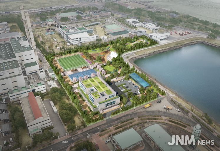 송도 공공하수처리시설 조감도. 인천경제청은 2030년 준공을 목표로 송도 공공하수처리시설 3단계 증설사업을 추진한다.