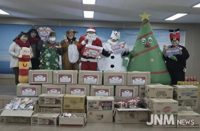 천사운동본부, ㈜동림디앤아이 지정기탁금으로 크리스마스 산타 행사 진행