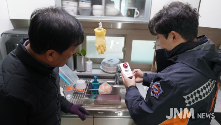 전남소방, 도서지역 안전 사각지대 해소… 가스안전타이머 보급 추진