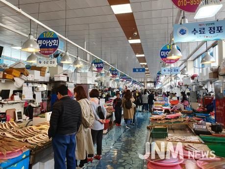 삼천포용궁수산시장 및 새벽시장 빈 점포 사용자 모집