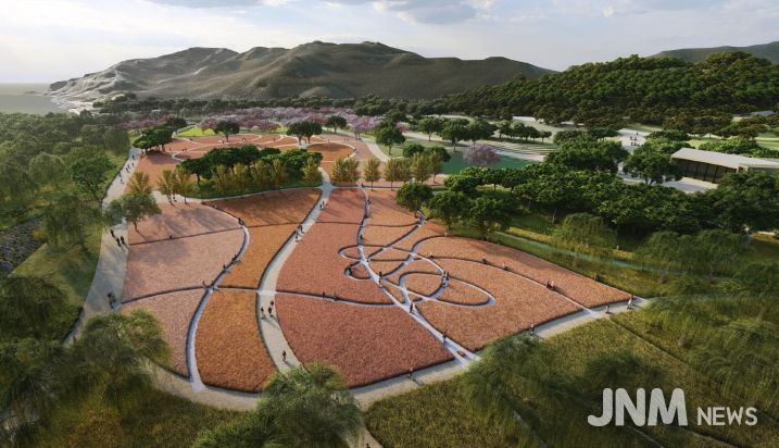 연천 세계평화정원 조성 사업 조감도