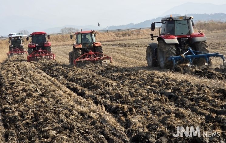 영광군, 왕우렁이 월동 방지 위한 선제 대응 추진