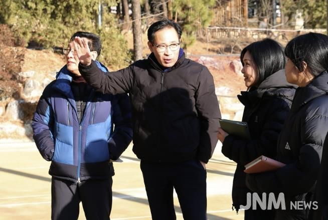 수원시 장안구, 일림어린이공원 리모델링 사업 현장 점검