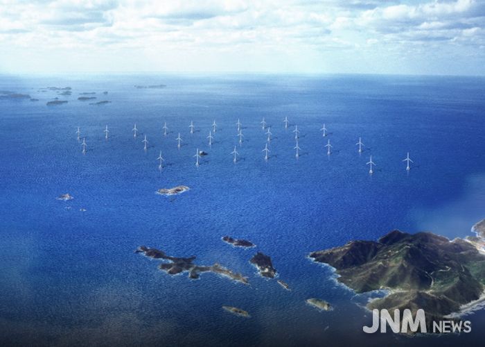 국민성장펀드 신안우이 해상풍력 조감도