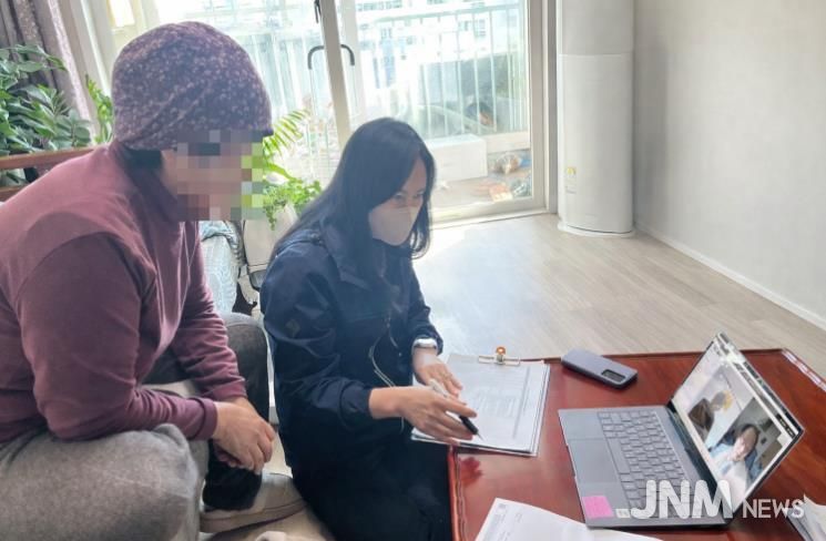 거창군 ICT 기반 원격협진 가정에서 의료상담