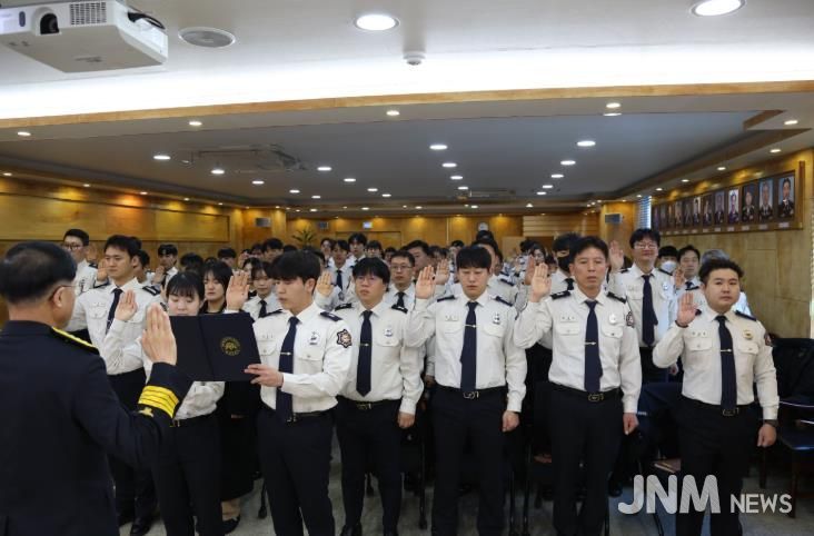 홍성소방서, 2월 직장교육훈련 실시...청렴 의식 제고 및 세이버 수여
