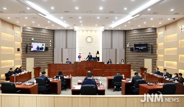 제296회 임시회 전체사진.