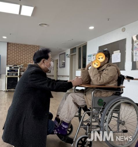 남진복 도의원, 설명절 맞아 사회복지시설 위문