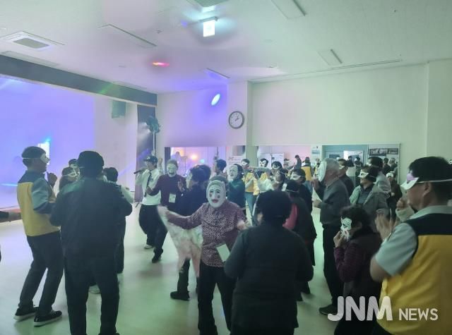 도계노인복지관, 전통한마당 가면놀이