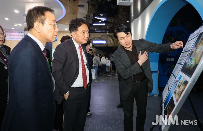 단양군을 방문한 김영환 충북도지사