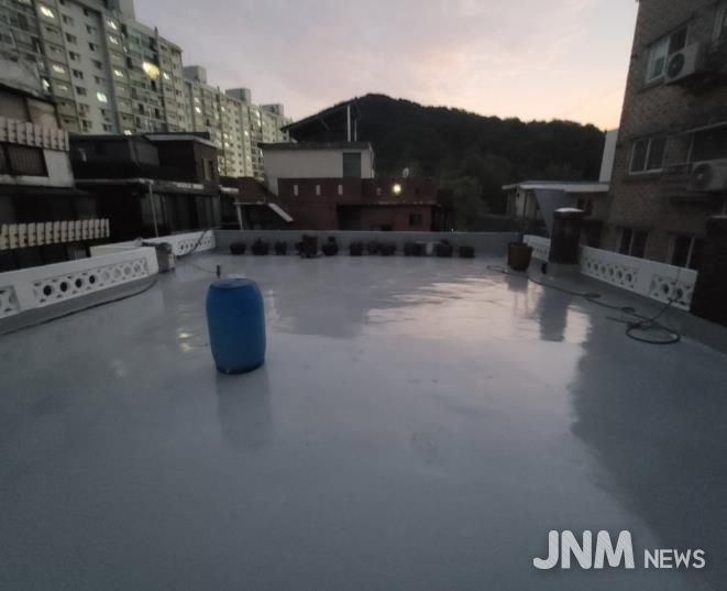 옥상방수(공사후)