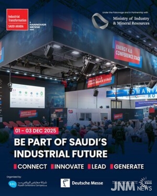 Industrial Transformation Saudi Arabia 2025: uniting global leaders to connect, innovate, and lead Saudi Arabia’s industrial transformation journey. December 1 to 3