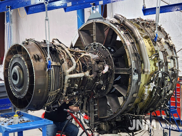 CFM56 Engine during the teardown process at Jet AirWerks, LLC.